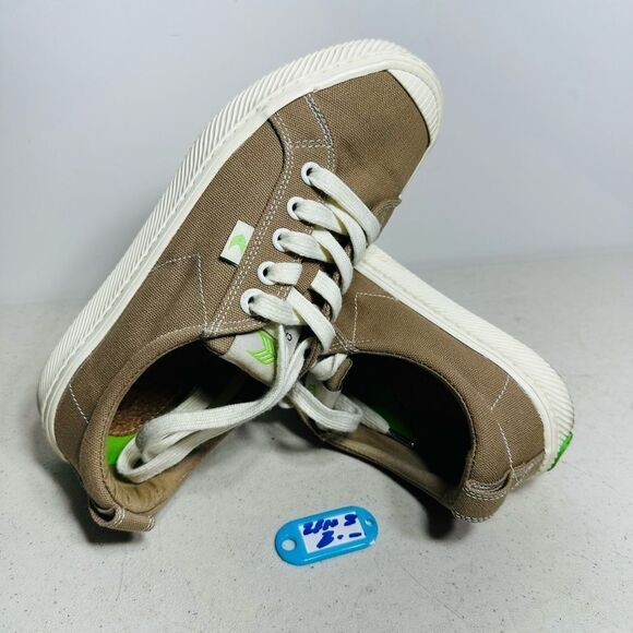 CARIUMA~OCA LOW BURNT SAND CONTRAST THREAD SNEAKER~WOMEN'S 6/MENS 4.5/EURO 36,5 - Picture 1 of 8